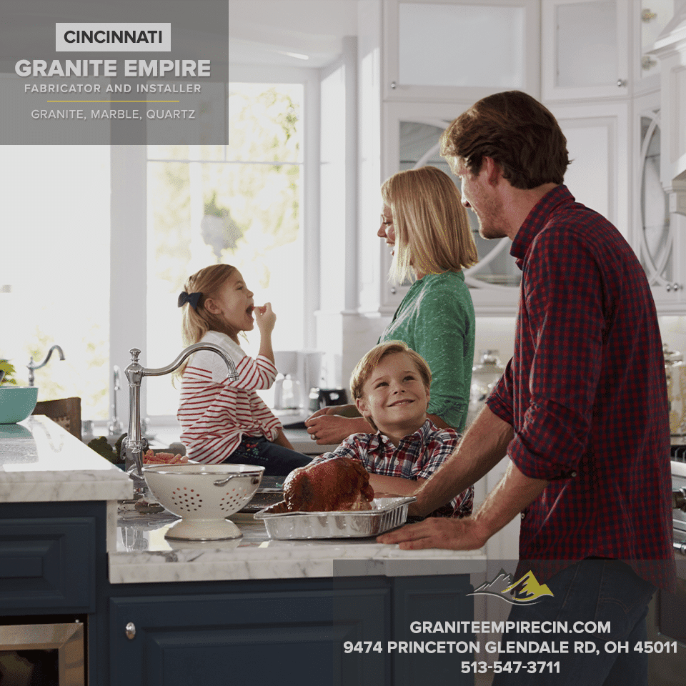 Why granite countertops are a great choice for families