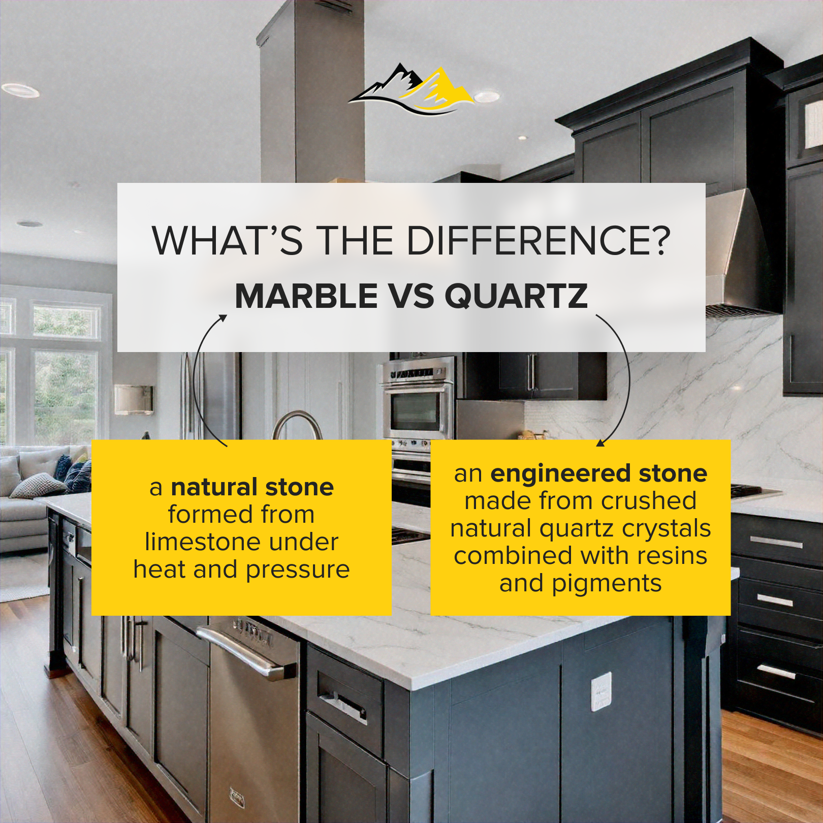 Marble’s Timeless Elegance vs. Quartz’s Modern Convenience – What’s Best for Your Home?